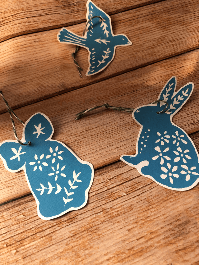 Etiquettes cadeaux 